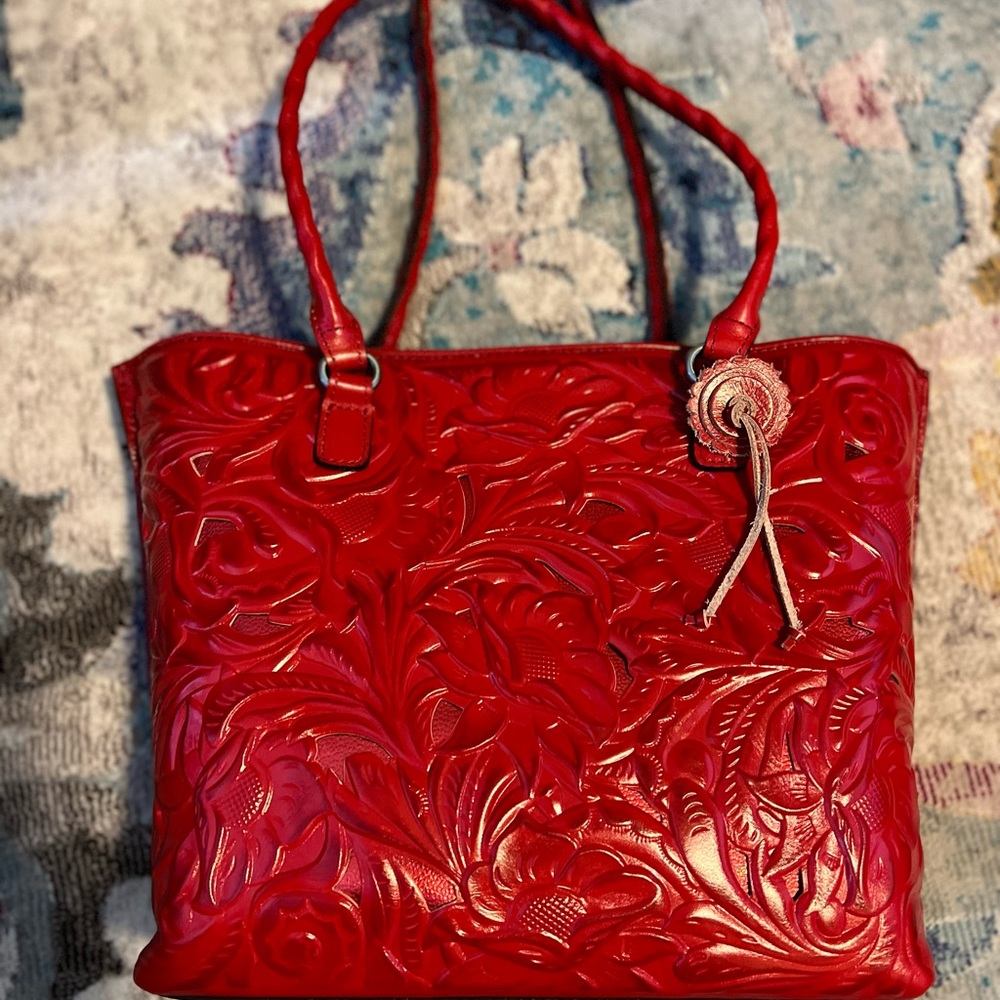 Patricia Nash Adeline Leather Cutout